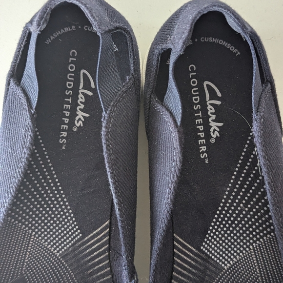Clarks Cloud stepper Breeze Step II Dark Navy 10 and 9.5 - Picture 10 of 11